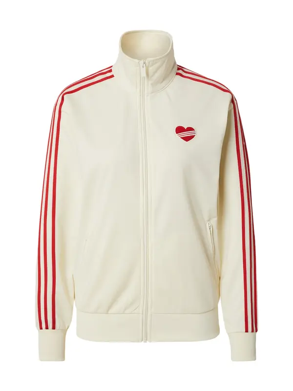 ADIDAS ORIGINALS ADIDAS ORIGINALS Prijelazna jakna 'FB TT'  boja pijeska / crvena