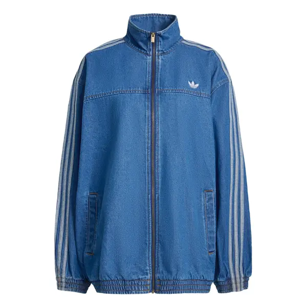 ADIDAS ORIGINALS ADIDAS ORIGINALS Prijelazna jakna 'Firebird Adilenium'  plavi traper / pastelno plava