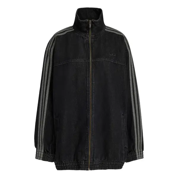 ADIDAS ORIGINALS ADIDAS ORIGINALS Prijelazna jakna 'Firebird Adilenium'  sivi traper / crni traper