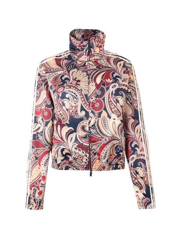 ADIDAS ORIGINALS ADIDAS ORIGINALS Prijelazna jakna 'Liberty London Firebird'  noćno plava / svijetlosmeđa / narančasta / merlot