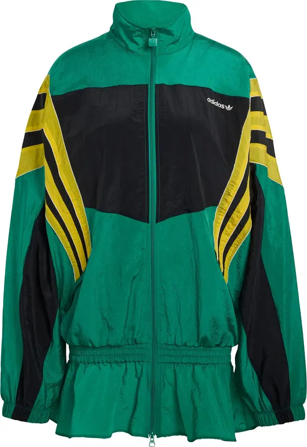 ADIDAS ORIGINALS ADIDAS ORIGINALS Prijelazna jakna 'Santiago'  tamo žuta / tamno zelena / crna