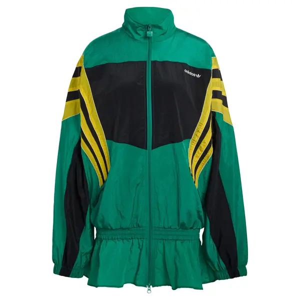 ADIDAS ORIGINALS ADIDAS ORIGINALS Prijelazna jakna 'Santiago'  tamo žuta / tamno zelena / crna