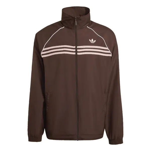 ADIDAS ORIGINALS ADIDAS ORIGINALS Prijelazna jakna  smeđa / roza / bijela