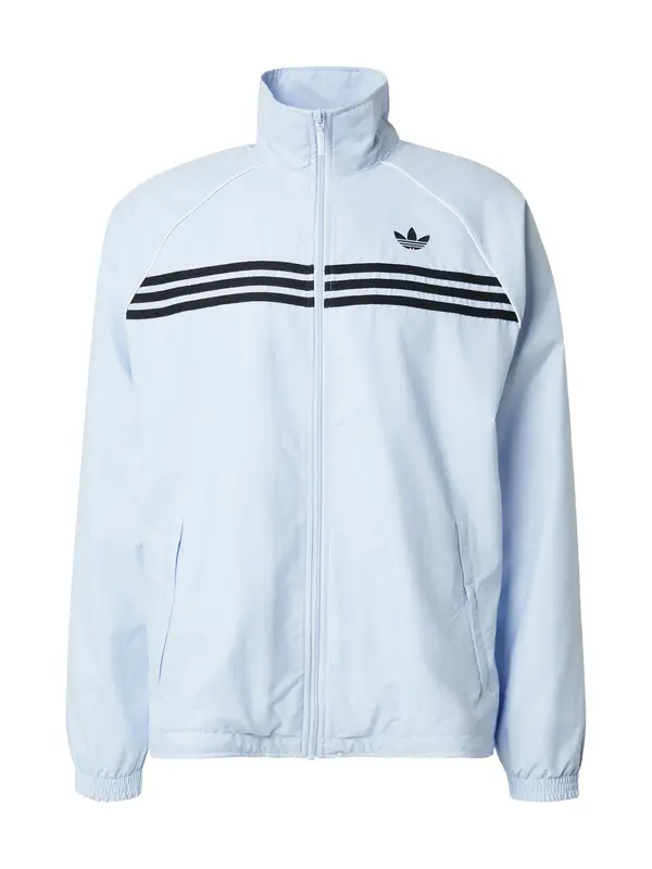 ADIDAS ORIGINALS ADIDAS ORIGINALS Prijelazna jakna  svijetloplava / crna