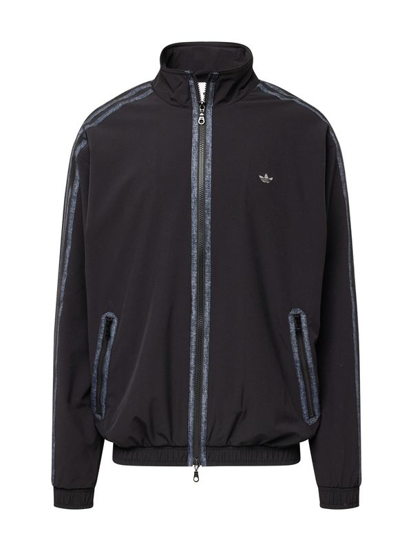 ADIDAS ORIGINALS ADIDAS ORIGINALS Prijelazna jakna  svijetlosiva / siva melange / crna