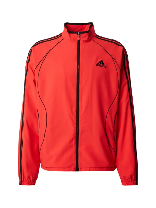 ADIDAS ORIGINALS ADIDAS ORIGINALS Prijelazna jakna 'Teamgeist Adicolor'  crvena / crna