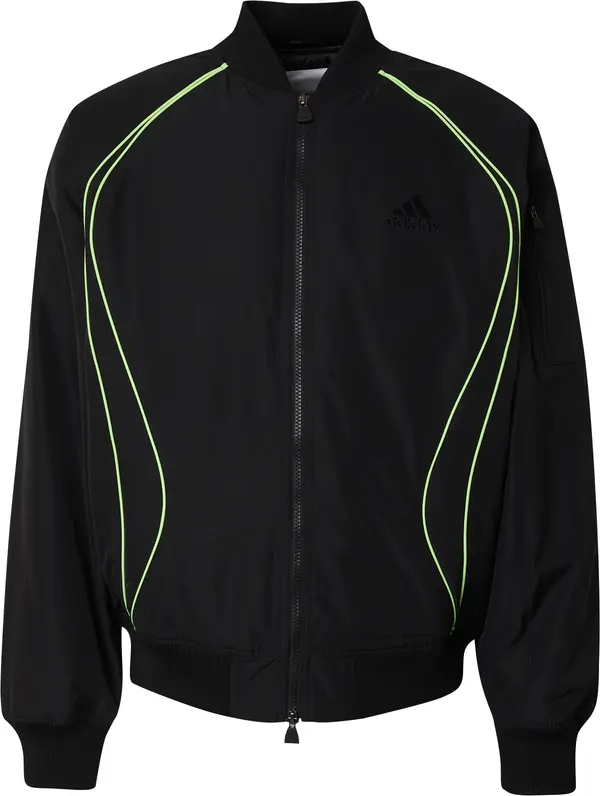 ADIDAS ORIGINALS ADIDAS ORIGINALS Prijelazna jakna 'TEAMGEIST'  svijetlozelena / crna