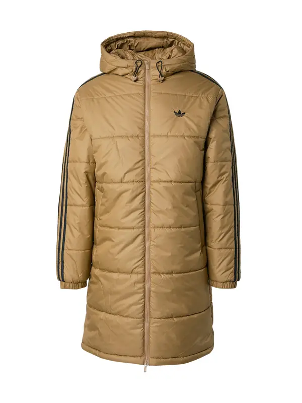 ADIDAS ORIGINALS ADIDAS ORIGINALS Prijelazni kaput 'Adicolor'  boja devine dlake (camel) / crna