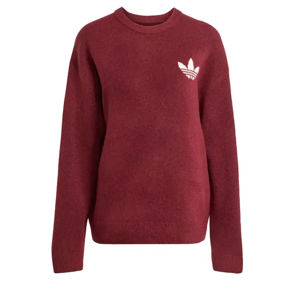 ADIDAS ORIGINALS ADIDAS ORIGINALS Pulover 'Athletic Dept'  bordo / bijela