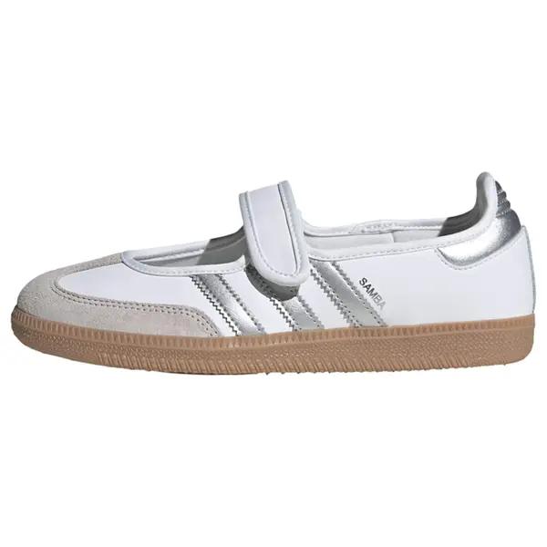 ADIDAS ORIGINALS ADIDAS ORIGINALS Slip On tenisice 'Samba'  srebro / bijela