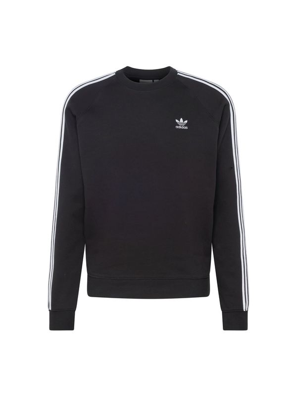 ADIDAS ORIGINALS ADIDAS ORIGINALS Sweater majica 'Adicolor Classics 3-Stripes'  crna / bijela