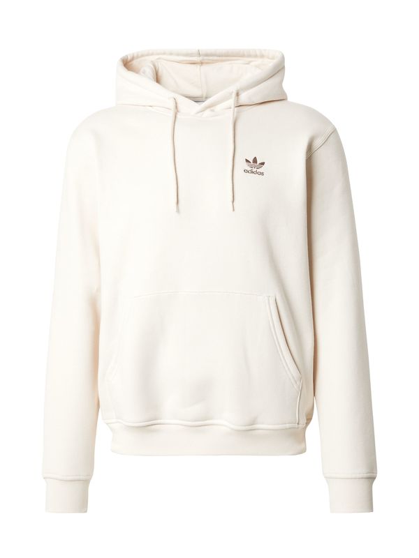 ADIDAS ORIGINALS ADIDAS ORIGINALS Sweater majica 'Essentials'  čokolada / vuneno bijela