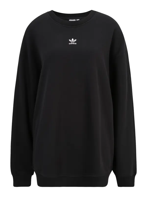 ADIDAS ORIGINALS ADIDAS ORIGINALS Sweater majica 'Essentials'  crna / bijela