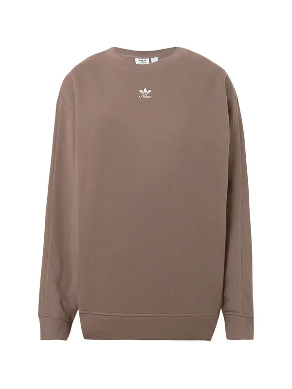 ADIDAS ORIGINALS ADIDAS ORIGINALS Sweater majica 'Essentials'  moka smeđa / bijela