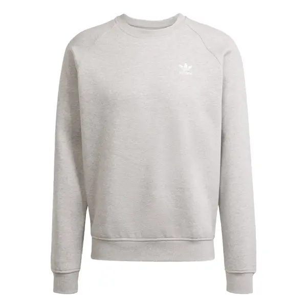 ADIDAS ORIGINALS ADIDAS ORIGINALS Sweater majica 'Essentials'  siva / bijela