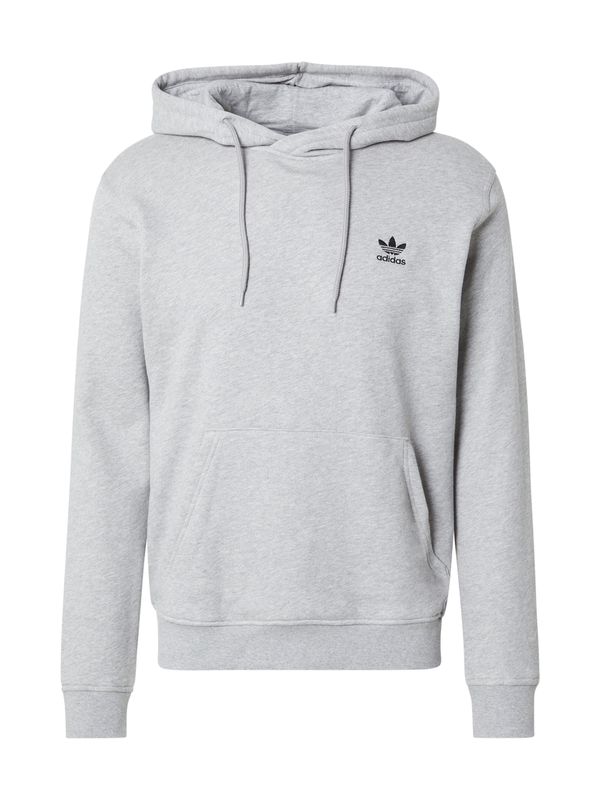 ADIDAS ORIGINALS ADIDAS ORIGINALS Sweater majica 'Essentials'  svijetlosiva / crna