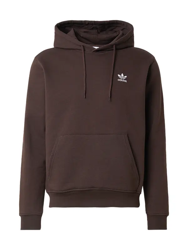 ADIDAS ORIGINALS ADIDAS ORIGINALS Sweater majica 'Essentials'  tamno smeđa
