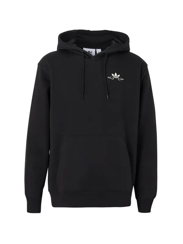 ADIDAS ORIGINALS ADIDAS ORIGINALS Sweater majica 'FROG'  crna / bijela