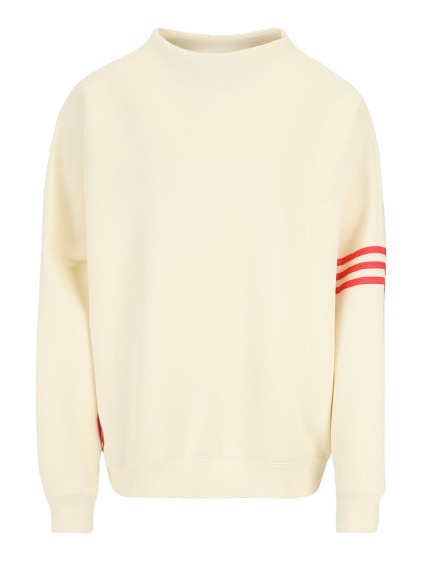ADIDAS ORIGINALS ADIDAS ORIGINALS Sweater majica 'Neuclassics'  ecru/prljavo bijela / crvena