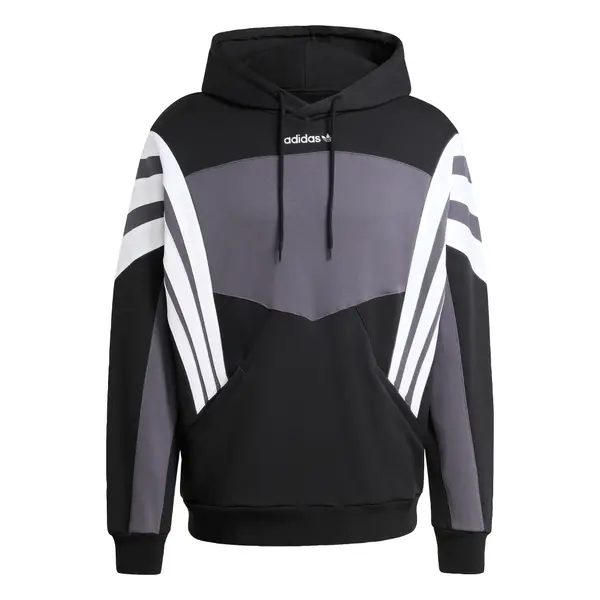 ADIDAS ORIGINALS ADIDAS ORIGINALS Sweater majica 'Santiago'  tamo siva / crna / bijela