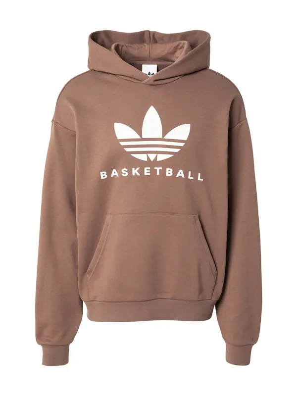 ADIDAS ORIGINALS ADIDAS ORIGINALS Sweater majica  smeđa / bijela