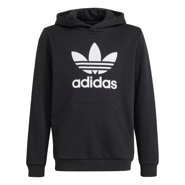 ADIDAS ORIGINALS ADIDAS ORIGINALS Sweater majica 'Trefoil'  crna / bijela