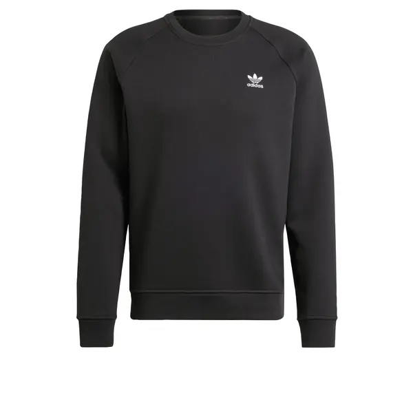ADIDAS ORIGINALS ADIDAS ORIGINALS Sweater majica 'Trefoil Essentials'  crna / bijela