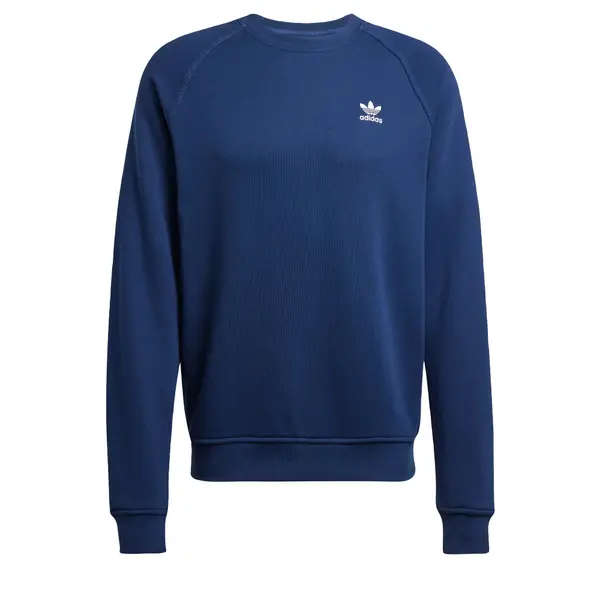 ADIDAS ORIGINALS ADIDAS ORIGINALS Sweater majica 'Trefoil Essentials'  crno plava / bijela