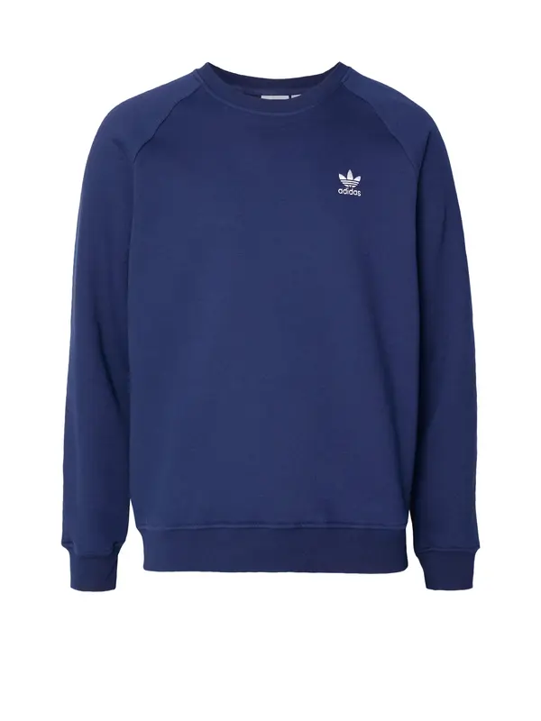 ADIDAS ORIGINALS ADIDAS ORIGINALS Sweater majica 'Trefoil Essentials'  mornarsko plava