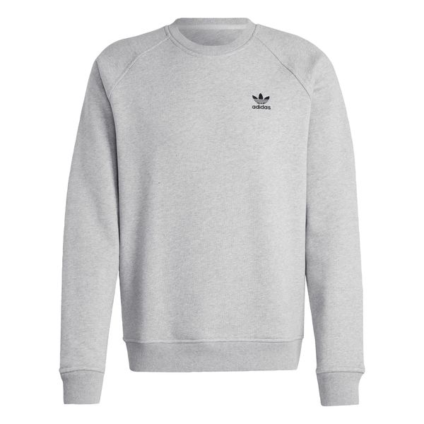 ADIDAS ORIGINALS ADIDAS ORIGINALS Sweater majica 'Trefoil Essentials'  siva melange