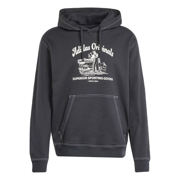 ADIDAS ORIGINALS ADIDAS ORIGINALS Sweater majica 'Wabash'  crna / bijela