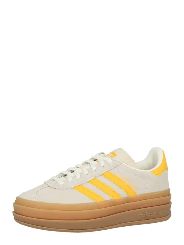 ADIDAS ORIGINALS ADIDAS ORIGINALS Tenisice 'GAZELLE BOLD'  žuta / prljavo bijela