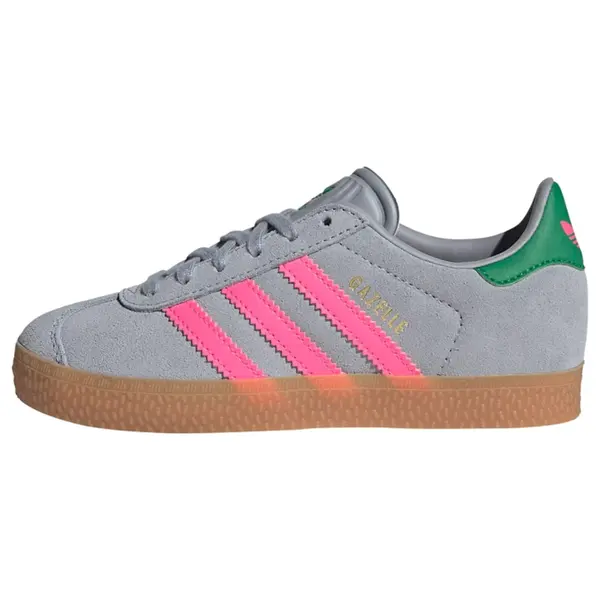 ADIDAS ORIGINALS ADIDAS ORIGINALS Tenisice 'Gazelle'  srebrno siva / tamno zelena / svijetloroza