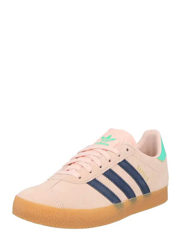 ADIDAS ORIGINALS ADIDAS ORIGINALS Tenisice 'GAZELLE'  tamno plava / zlatna / svijetlozelena / rosé