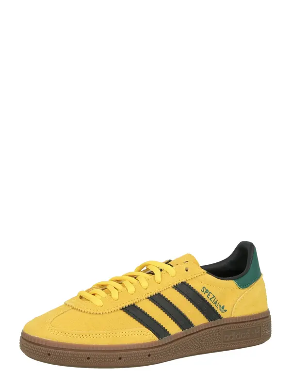 ADIDAS ORIGINALS ADIDAS ORIGINALS Tenisice 'HANDBALL SPEZIAL'  tamo žuta / tamno zelena / crna