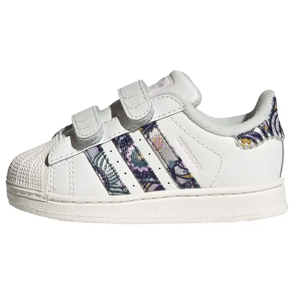 ADIDAS ORIGINALS ADIDAS ORIGINALS Tenisice 'Liberty London Superstar II'  petrol / lavanda / tamno ljubičasta / bijela