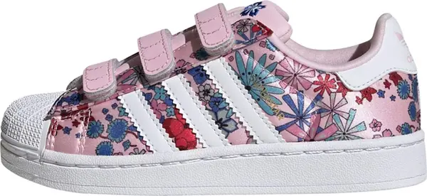 ADIDAS ORIGINALS ADIDAS ORIGINALS Tenisice 'Liberty London Superstar'  petrol / roza / crvena / bijela