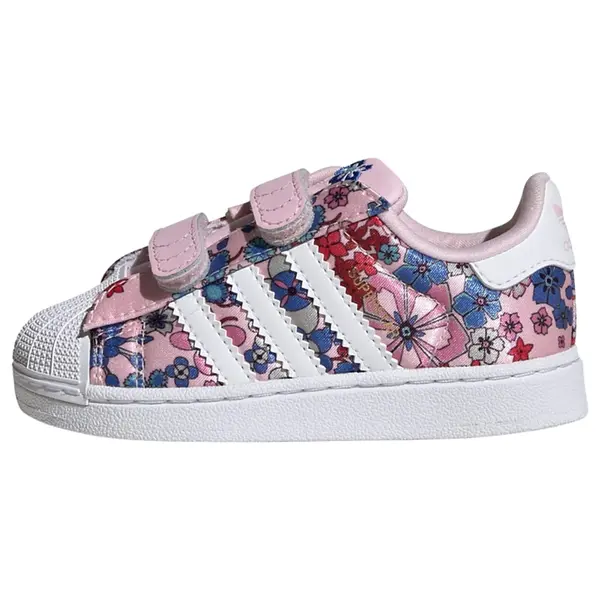 ADIDAS ORIGINALS ADIDAS ORIGINALS Tenisice 'LibertyLondon Superstar II'  ljubičasto plava / roza / crvena / bijela