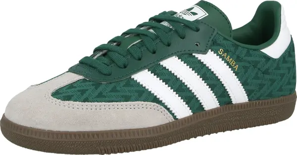 ADIDAS ORIGINALS ADIDAS ORIGINALS Tenisice 'SAMBA'  bež siva / zelena / tamno zelena / bijela