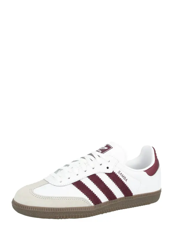 ADIDAS ORIGINALS ADIDAS ORIGINALS Tenisice 'SAMBA'  boja vina / bijela