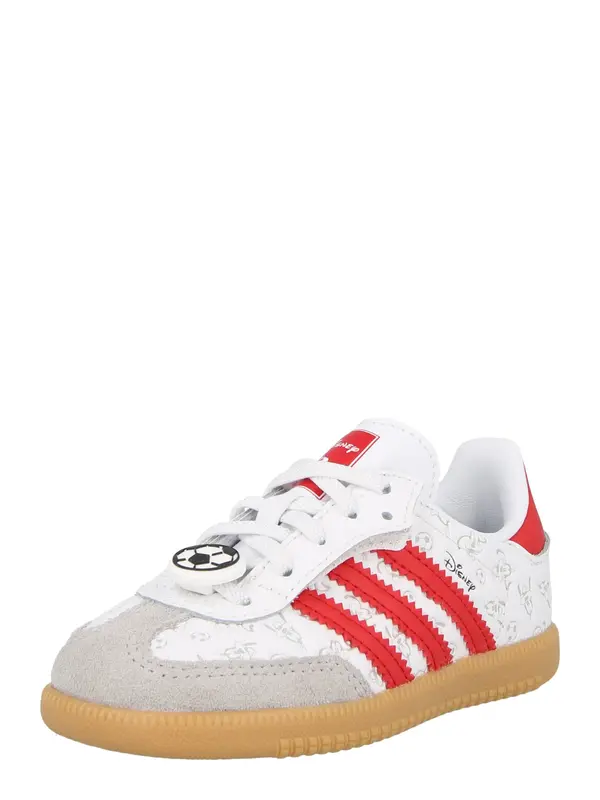 ADIDAS ORIGINALS ADIDAS ORIGINALS Tenisice 'SAMBA OG'  svijetlosiva / crvena / bijela