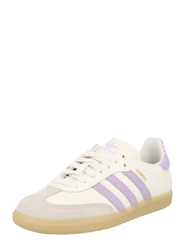 ADIDAS ORIGINALS ADIDAS ORIGINALS Tenisice 'SAMBA'  svijetlosiva / ljubičasta / bijela