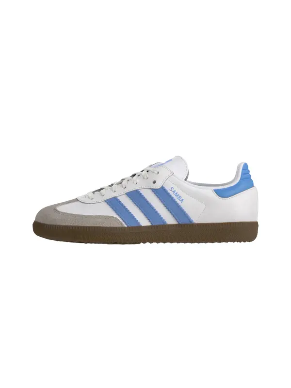 ADIDAS ORIGINALS ADIDAS ORIGINALS Tenisice 'SAMBA'  tamno bež / kraljevsko plava / bijela