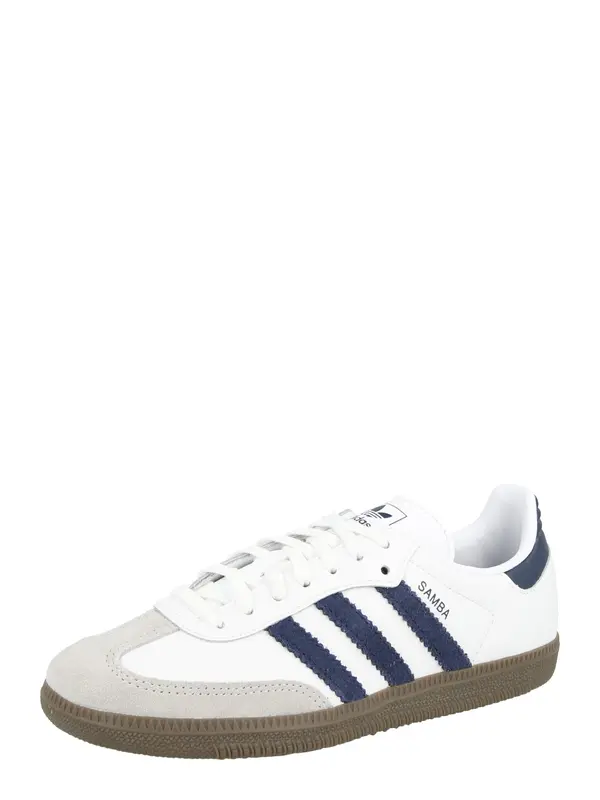 ADIDAS ORIGINALS ADIDAS ORIGINALS Tenisice 'SAMBA'  tamno plava / svijetlosiva / bijela