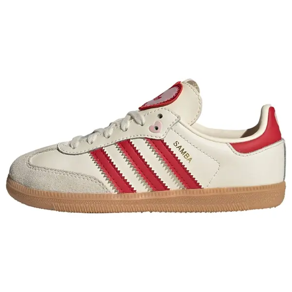 ADIDAS ORIGINALS ADIDAS ORIGINALS Tenisice 'Samba'  zlatna / svijetlo crvena / bijela
