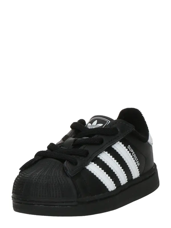 ADIDAS ORIGINALS ADIDAS ORIGINALS Tenisice 'SUPERSTAR II EL I'  crna / bijela