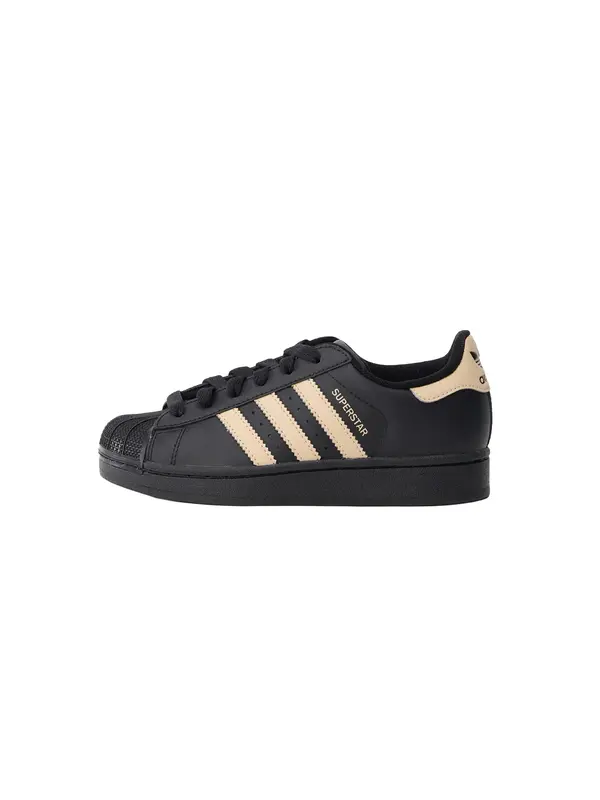 ADIDAS ORIGINALS ADIDAS ORIGINALS Tenisice 'SUPERSTAR II'  svijetlobež / crna