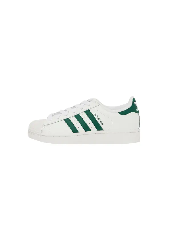ADIDAS ORIGINALS ADIDAS ORIGINALS Tenisice 'SUPERSTAR II'  tamno zelena / bijela