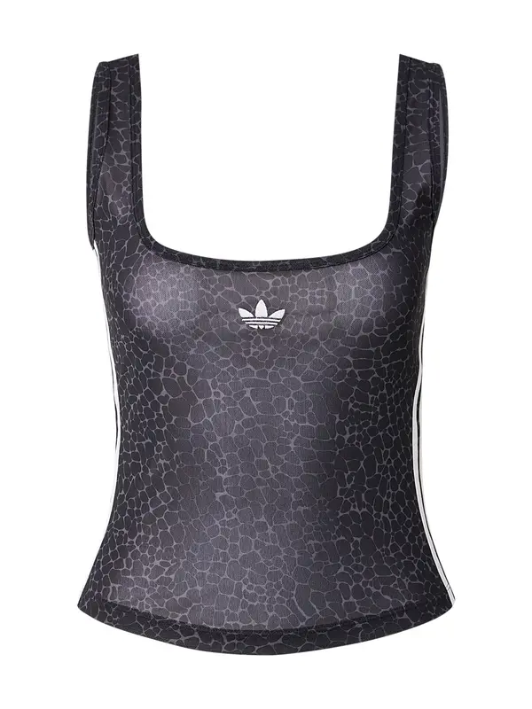 ADIDAS ORIGINALS ADIDAS ORIGINALS Top  crna / bijela
