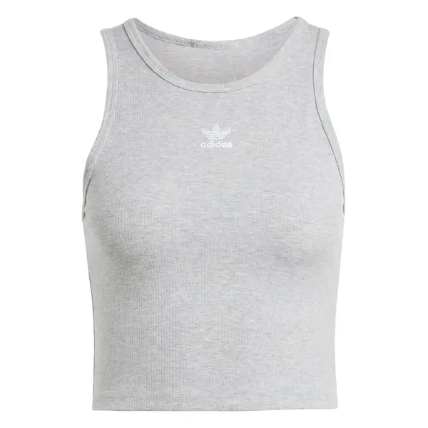 ADIDAS ORIGINALS ADIDAS ORIGINALS Top 'Essentials'  siva melange / bijela